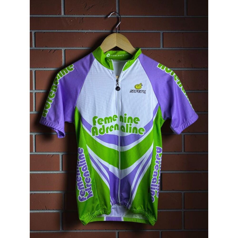 Safety Women's "Femenine Adrenaline" Cycling Jersey Size M